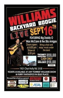 backyard boogie poster