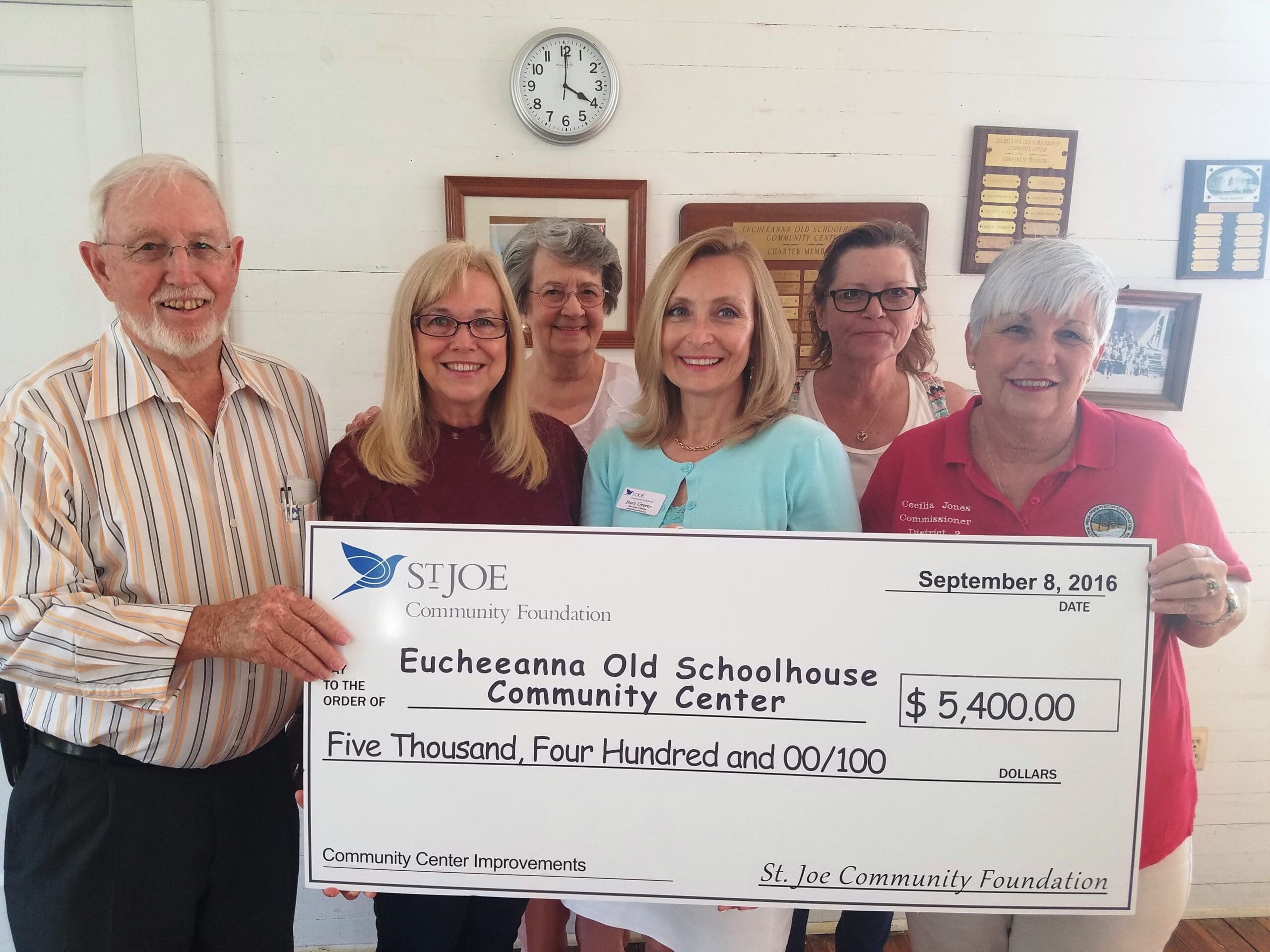 Eucheeanna Old Community Center Receives Refurbishment Funding