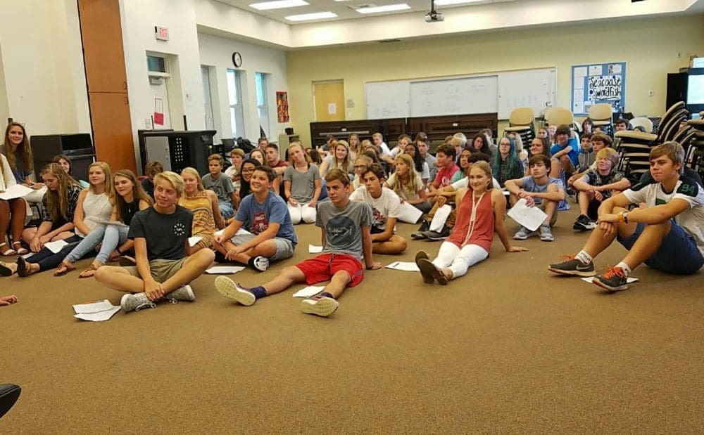 Starting the day as a cohesive school