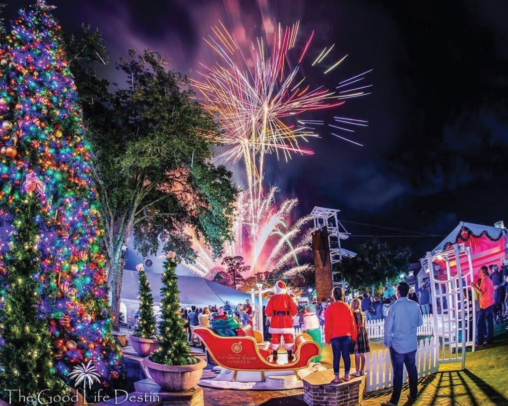 Village of Baytowne Wharf Santa