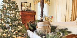 Eden Gardens Wesley House at Christmas