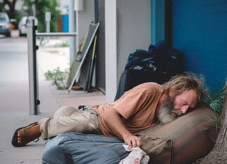 One Hopeful Place Homeless Man