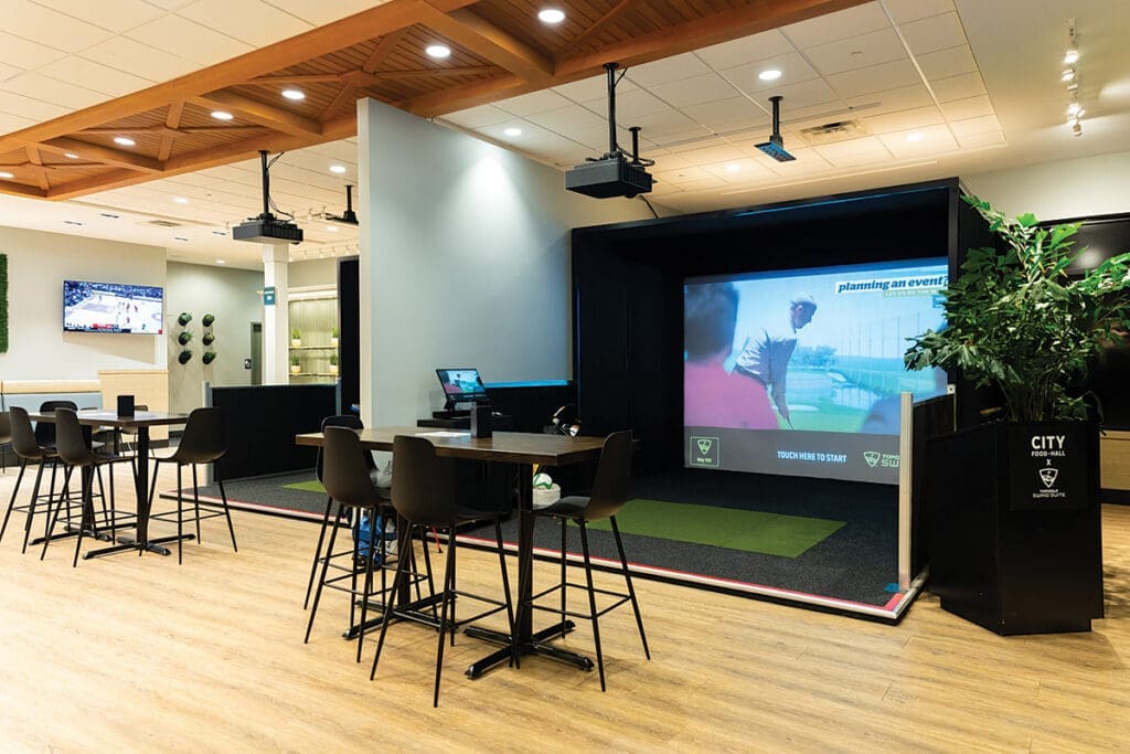 City Food Hall TopGolf