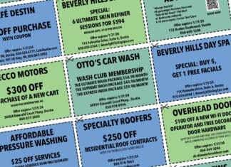 Destin Life 2024 Jan Coupon Cover