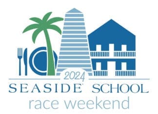 Seaside School Race Weekend 2024 logo