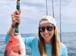 Cali with red snapper