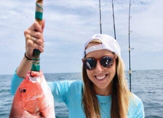 Cali with red snapper