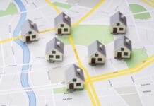 Real Estate Marker Map