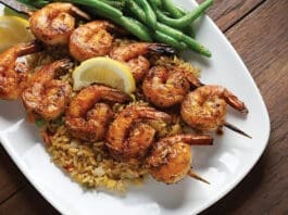 AJs Shrimp Kebob