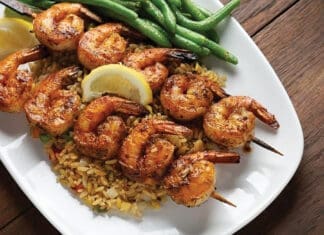 AJs Shrimp Kebob