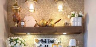 coffee bar, diy