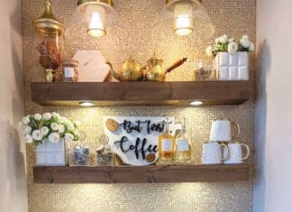 coffee bar, diy