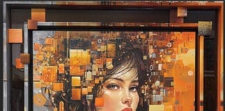 Mosaic of Memories - Abstract Portrait Clint Eagar Design