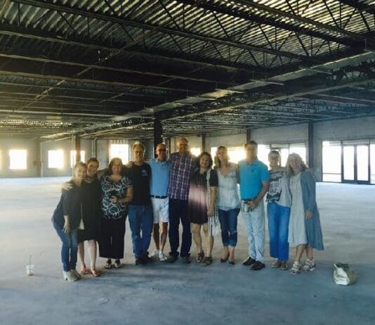 ECTC 2016 Grand Blvd Location Announcement Board Picture