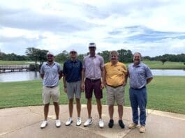 Kelly Plantation Golf winners with Geno and John
