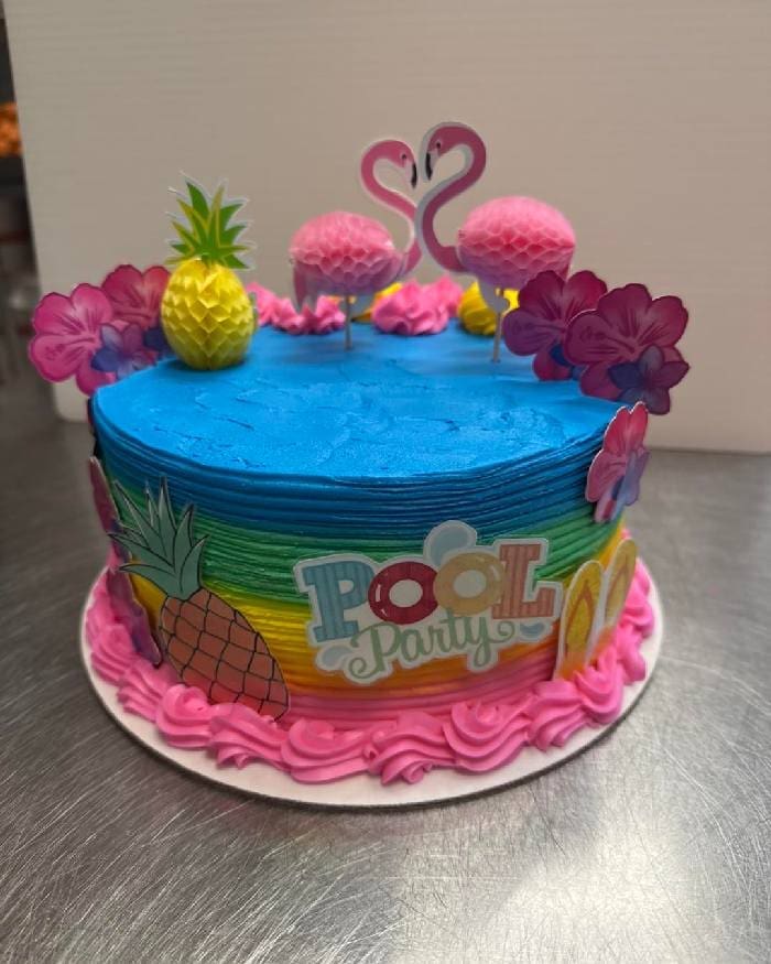 Smallcakes pool party