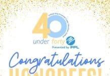 United Way 40 Under 40 graphic