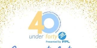 United Way 40 Under 40 graphic