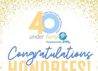 United Way 40 Under 40 graphic