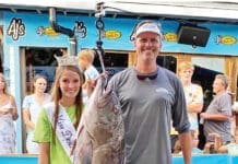 Destin Fishing Rodeo Miss Destin with fish