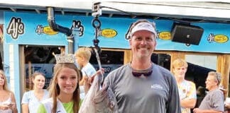Destin Fishing Rodeo Miss Destin with fish