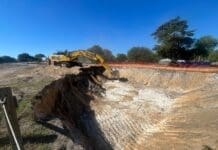 Destin City Projects HT Excavating SE end of Project for ADS Chamber 10 17 25