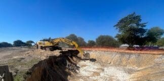 Destin City Projects HT Excavating SE end of Project for ADS Chamber 10 17 25