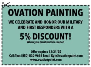 Destin Life Coupons 2025 Dec Ovation Painting