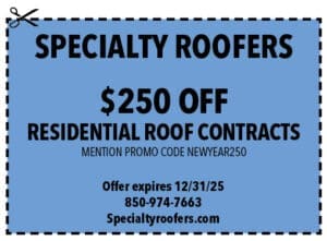 Destin Life Coupons 2025 Specialty Roofers