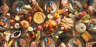 thanksgiving table gettyimages 1276401241