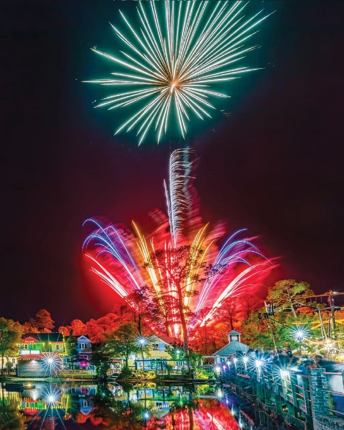 Baytowne fireworks colorful Baytowne fireworks colorful