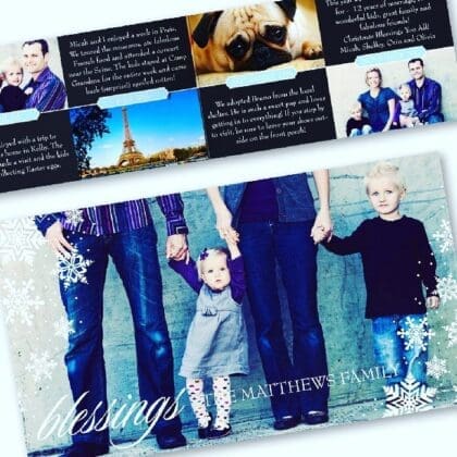 Frill Seekers Story Line Photo Card