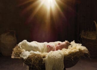 Run to the Manger Jesus Baby in Manger iStock 1759710489
