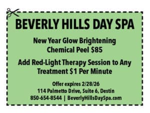 Destin Life Coupons 2026 Jan Bev Hills