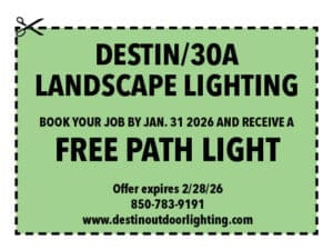 Destin Life Coupons 2026 Jan Destin 30A Lighting