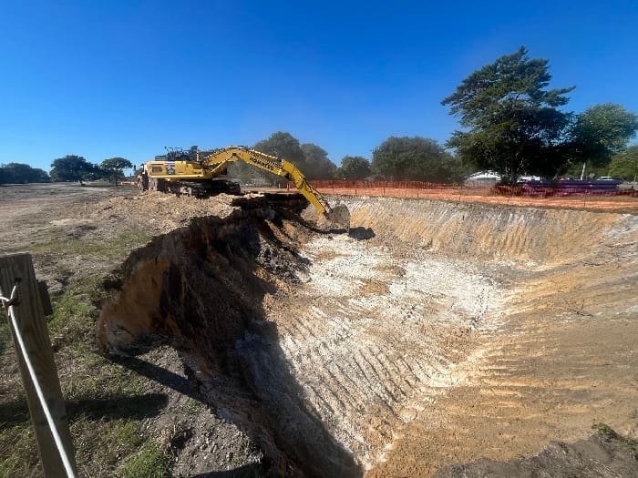 H&T Excavating SE end of Project for ADS Chamber 10 17 25