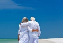 seniors on beach iStock 146893357
