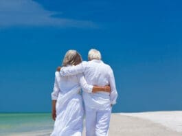 seniors on beach iStock 146893357
