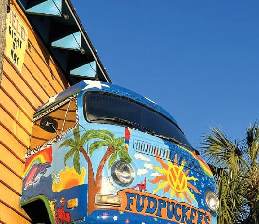 Fudpuckers Iconic VW Bus
