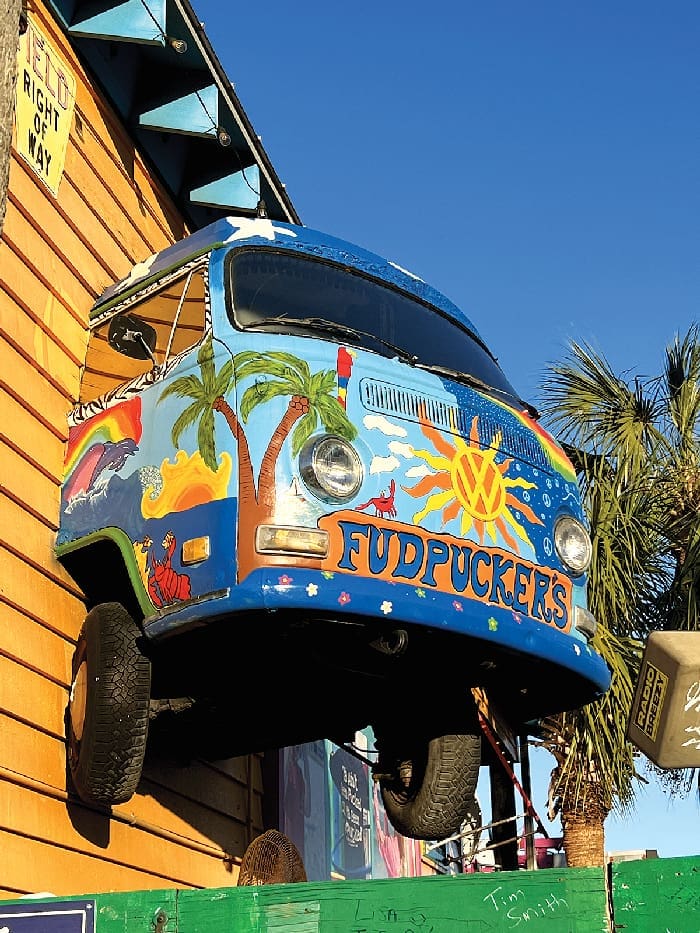Fudpuckers Iconic VW Bus