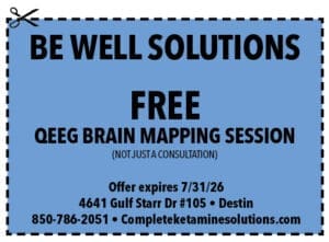 Destin Life coupons 0426 Be Well