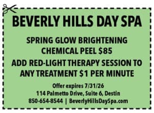 Destin Life coupons 0426 Bev Hills
