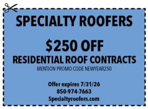 Destin Life coupons 0426 Specialty Roofers