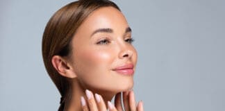 woman beuatiful skin facial iStock 2164785436