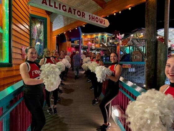 FWBHS Dancers Entrance