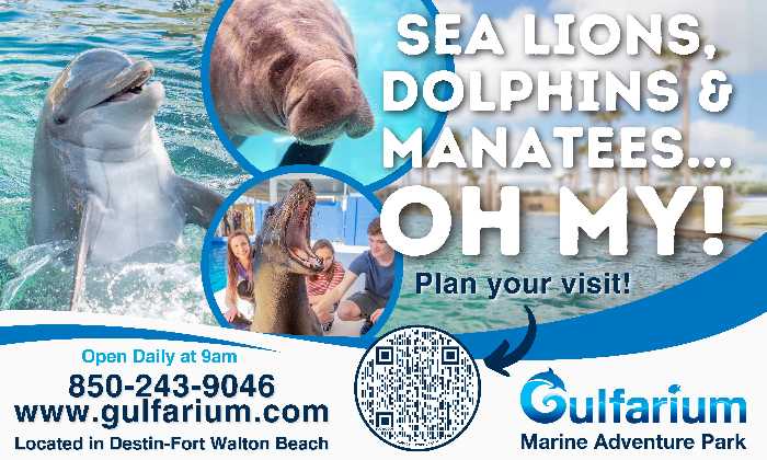Gulfarium June 2026 Destin Life Ad FINAL